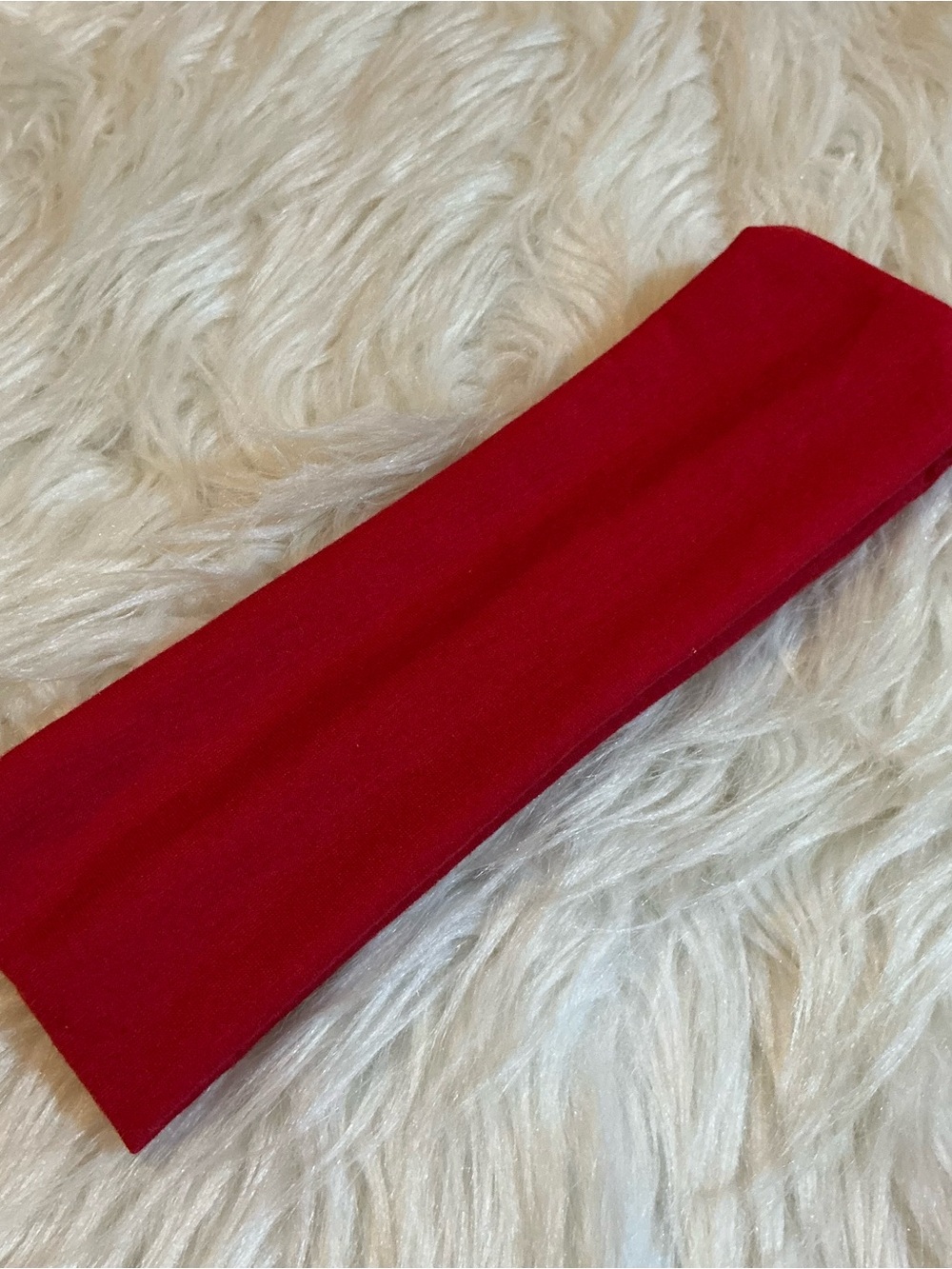 Red Cloth Headband for Women - Retro Vibes